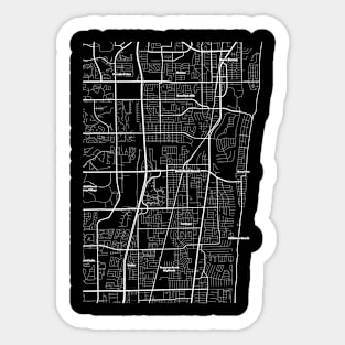 Deerfield Beach Florida Map | Map Of Deerfield Beach Florida | Deerfield Beach Map Sticker